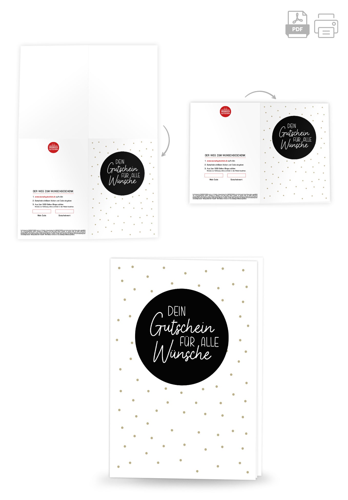 Wunschgutschein Für alle Wünsche - Punkte – Geschenkgutschein Ansicht 4