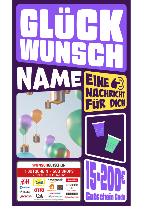 Digital - Glückwunsch