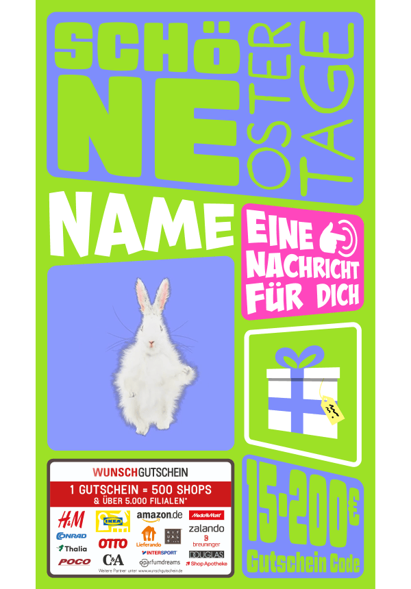 Digital - Schöne Ostertage - bold