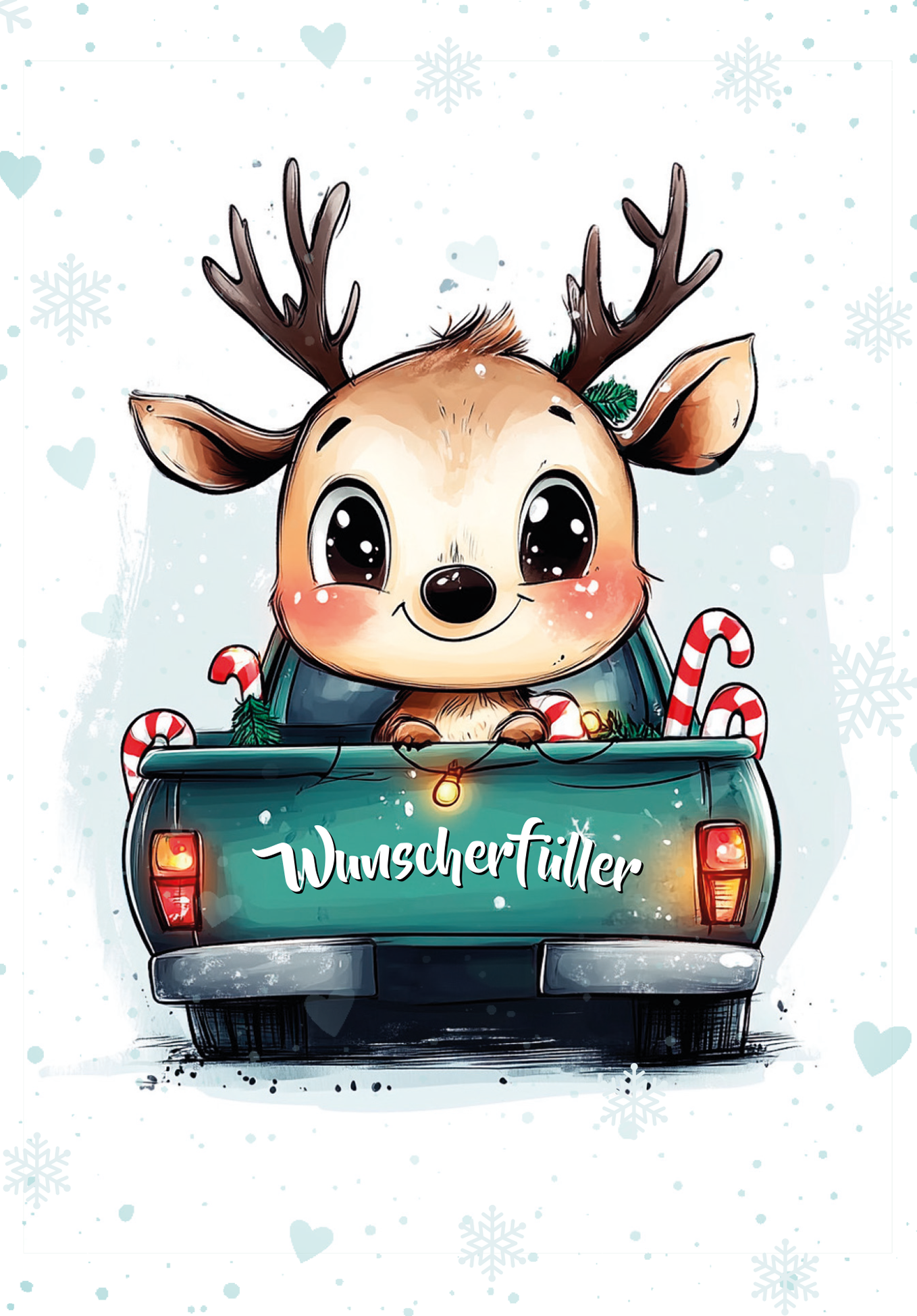 Merry Christmas - Rentier Truck