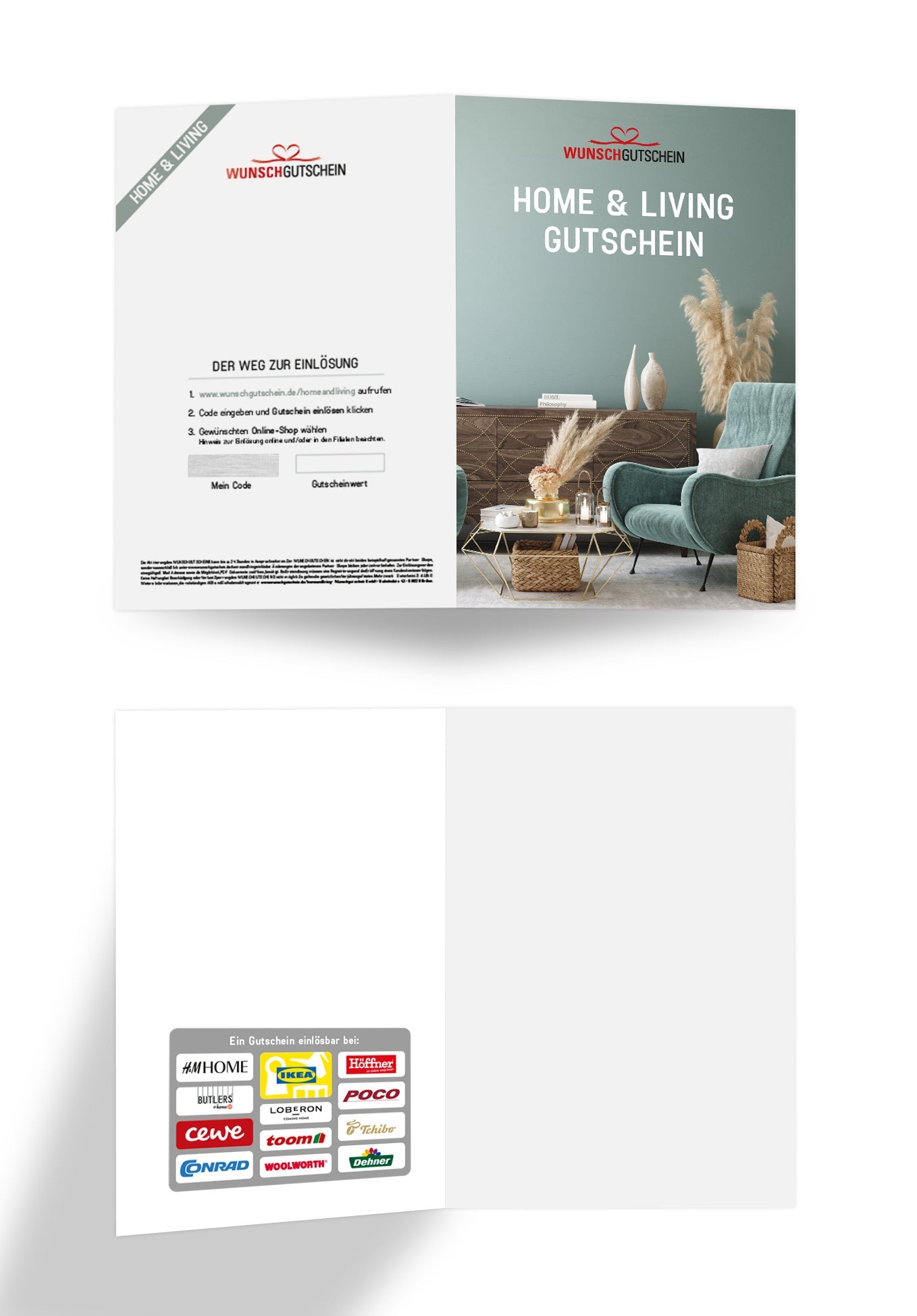 Home & Living Gutschein - Einlösbar für Möbel, Dekoration und mehr PDF