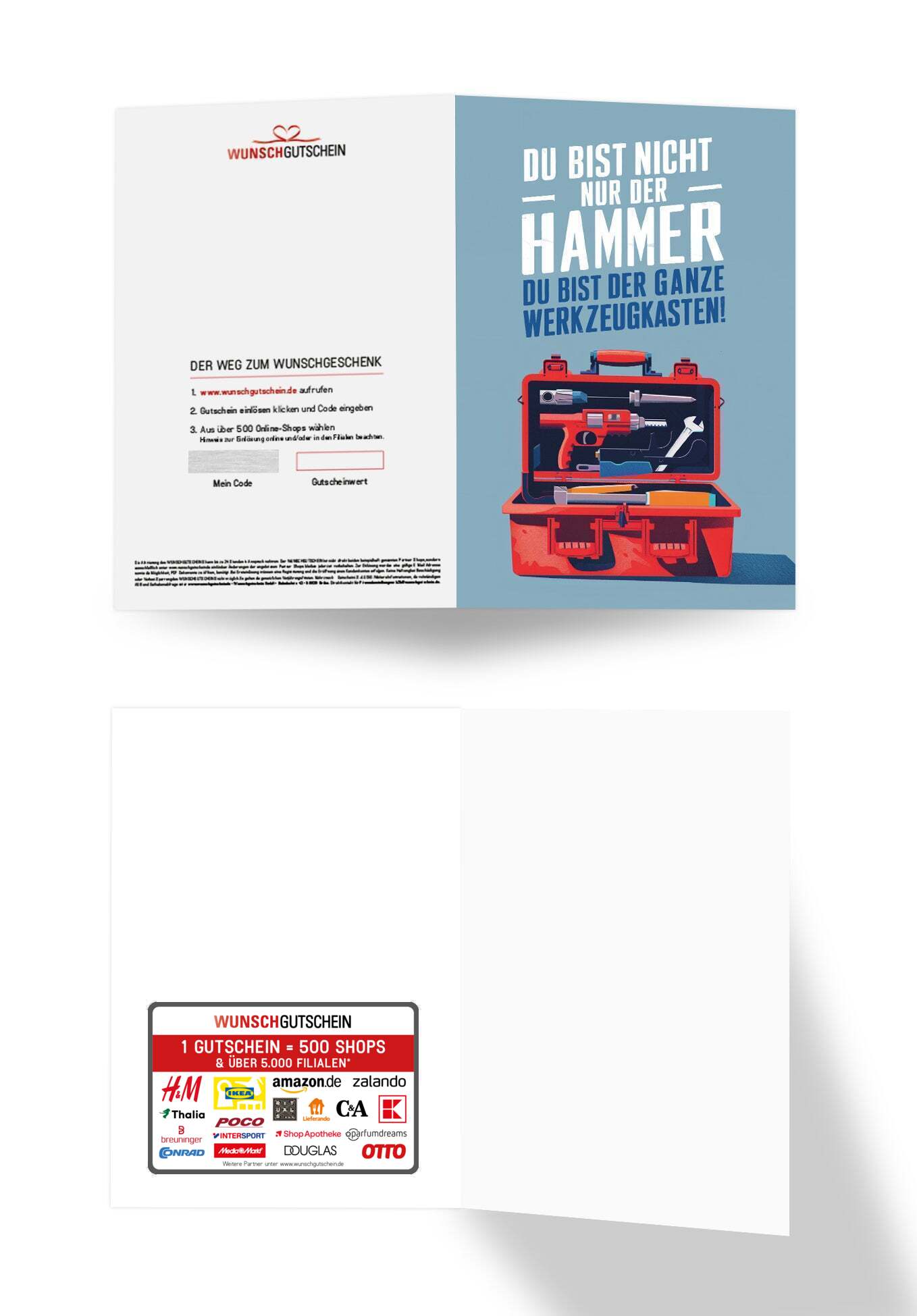 Du bist der Hammer - Werkzeugkoffer
