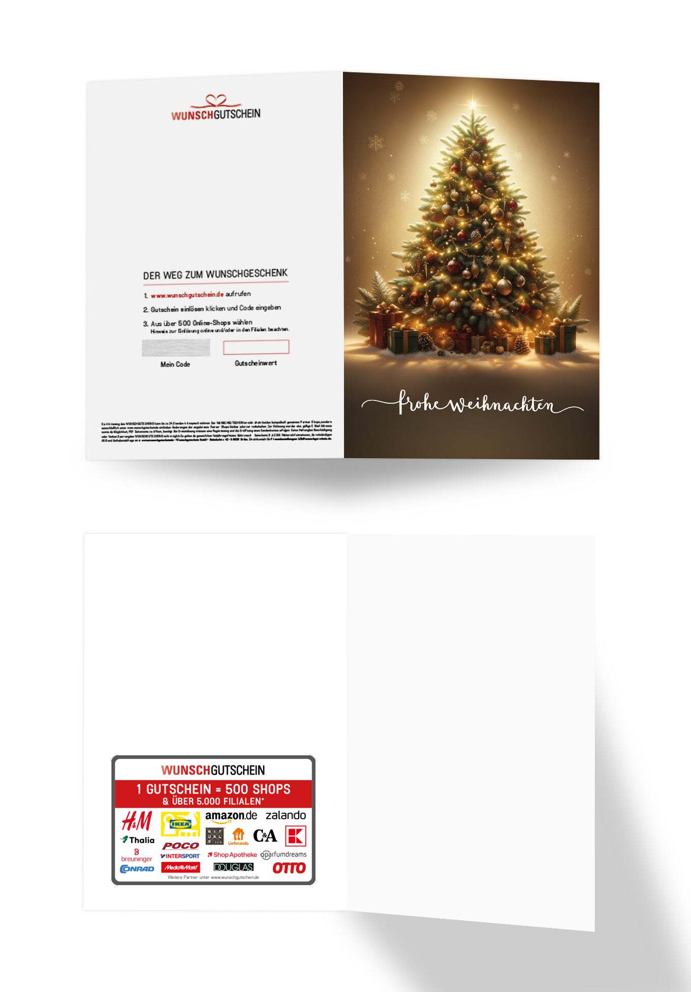 Frohe Weihnachten - Weihnachtsbaum
