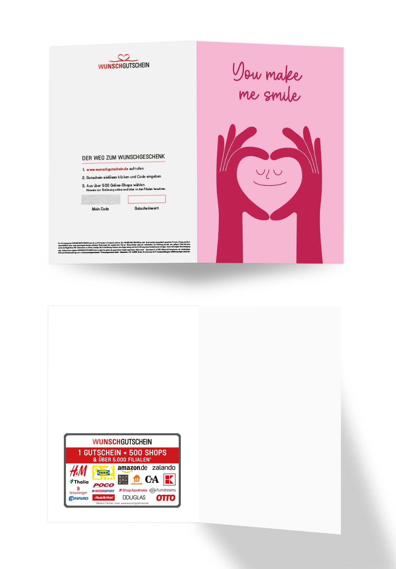 You Make Me Smile - Pink