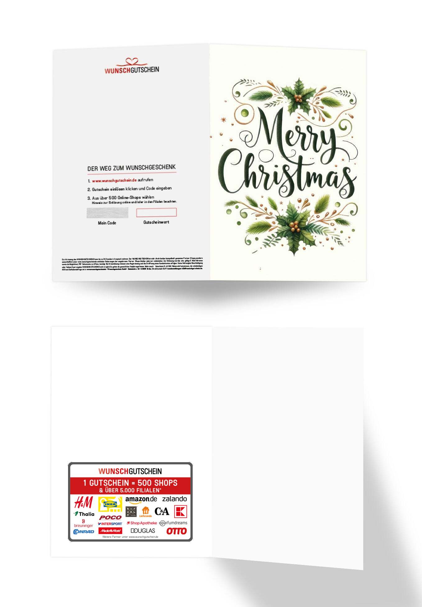 Merry Christmas - Zweige