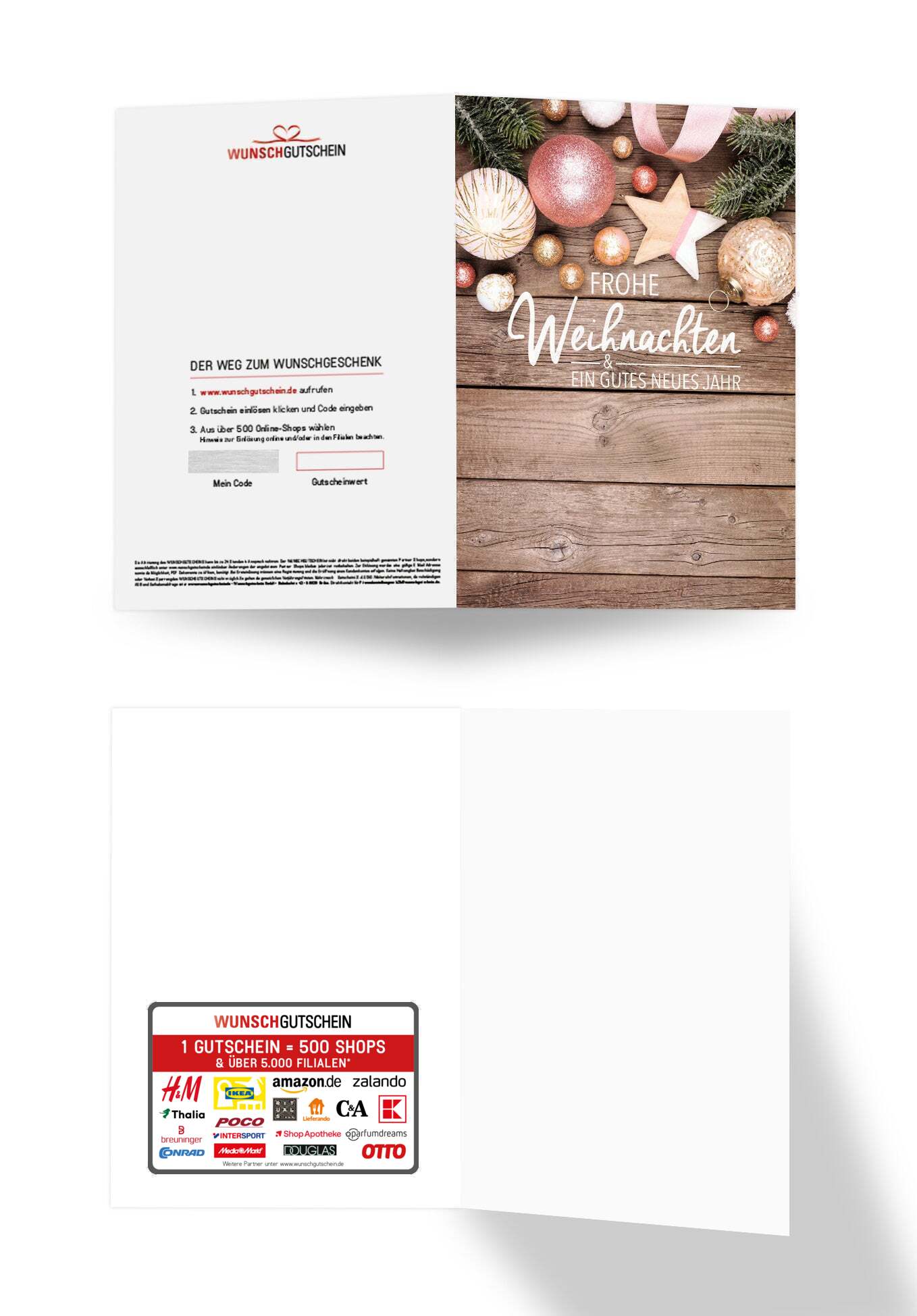 Frohe Weihnachten - Kugeln