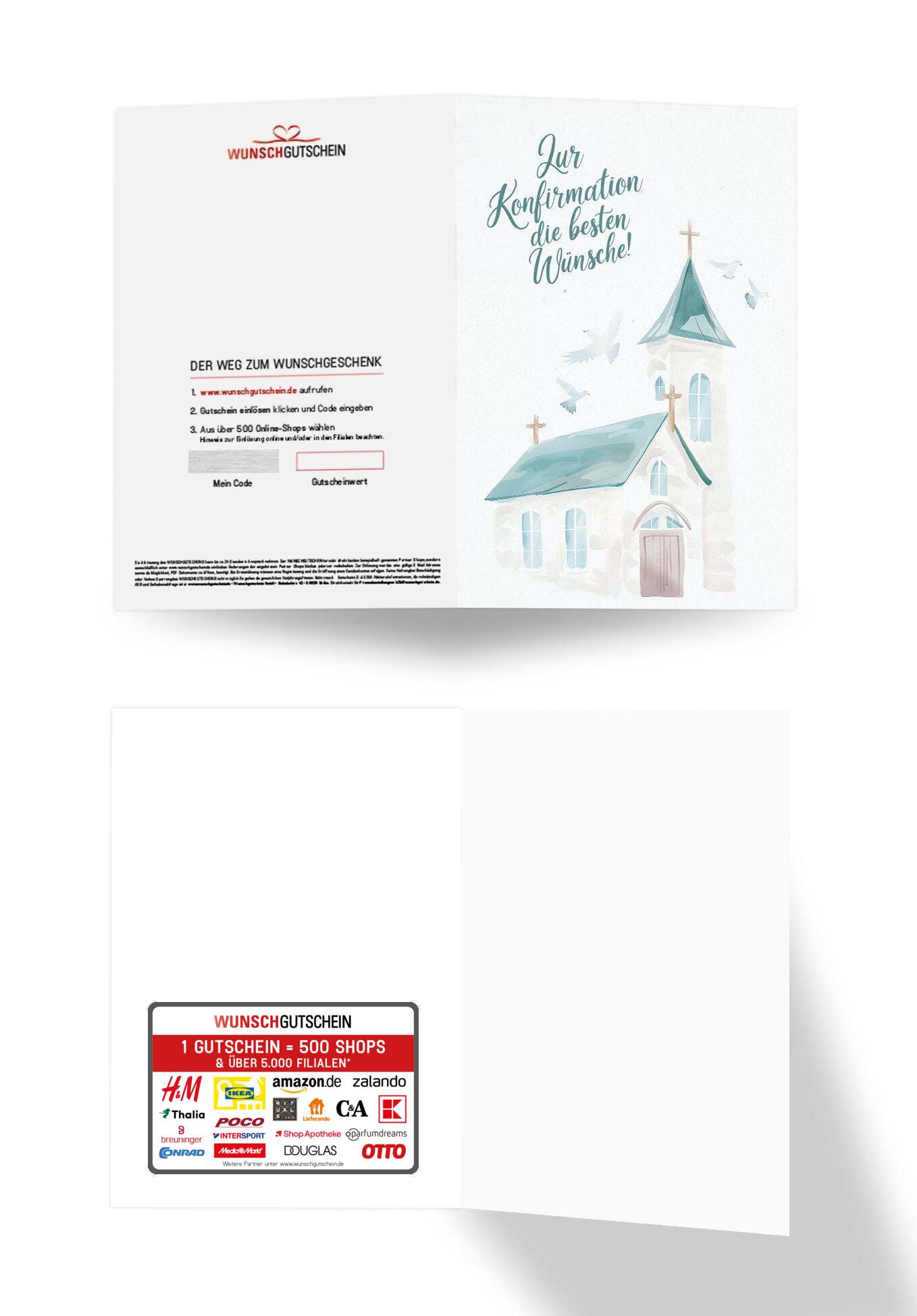 Zur Konfirmation - Kirche Grün