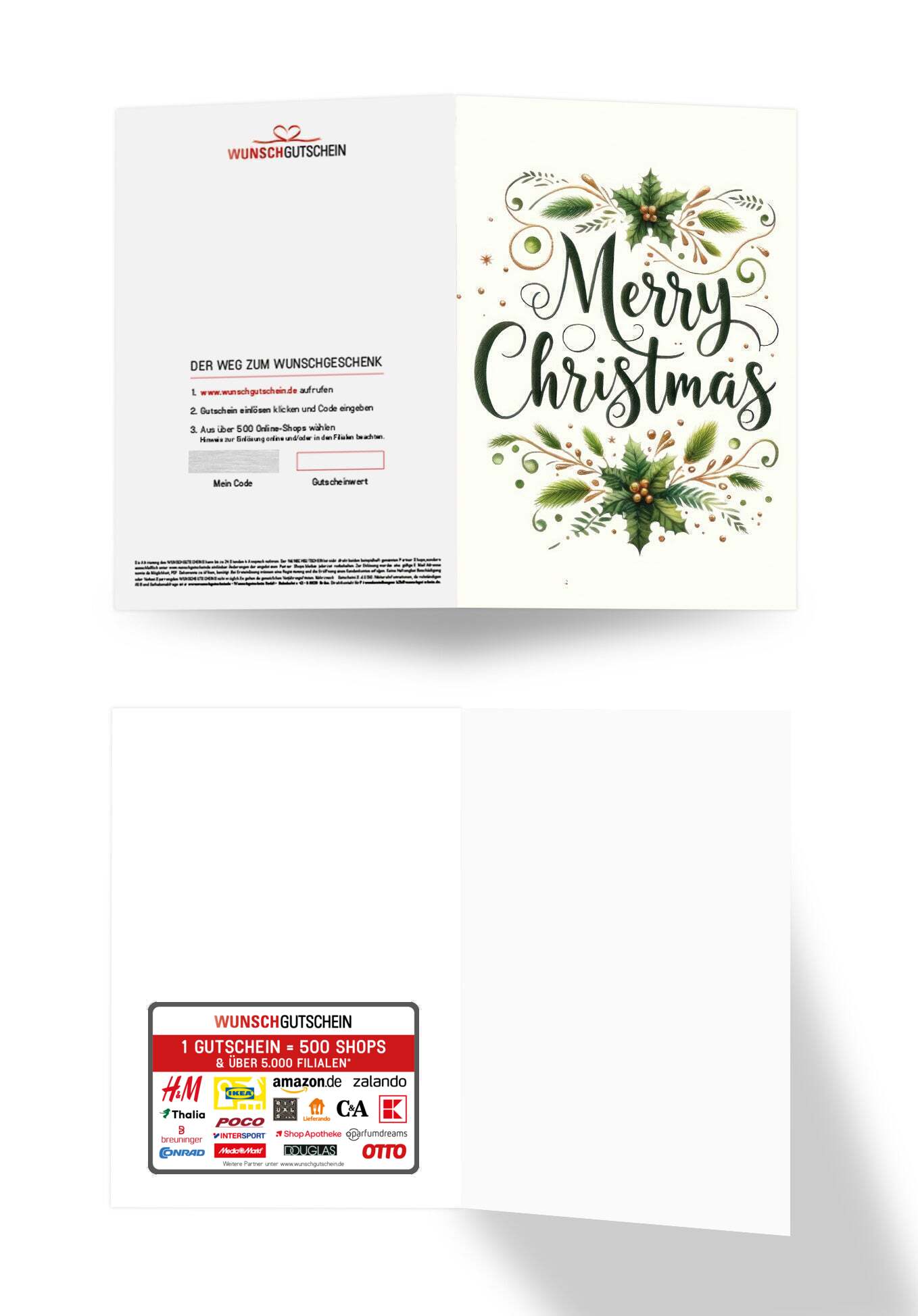 Merry Christmas - Zweige