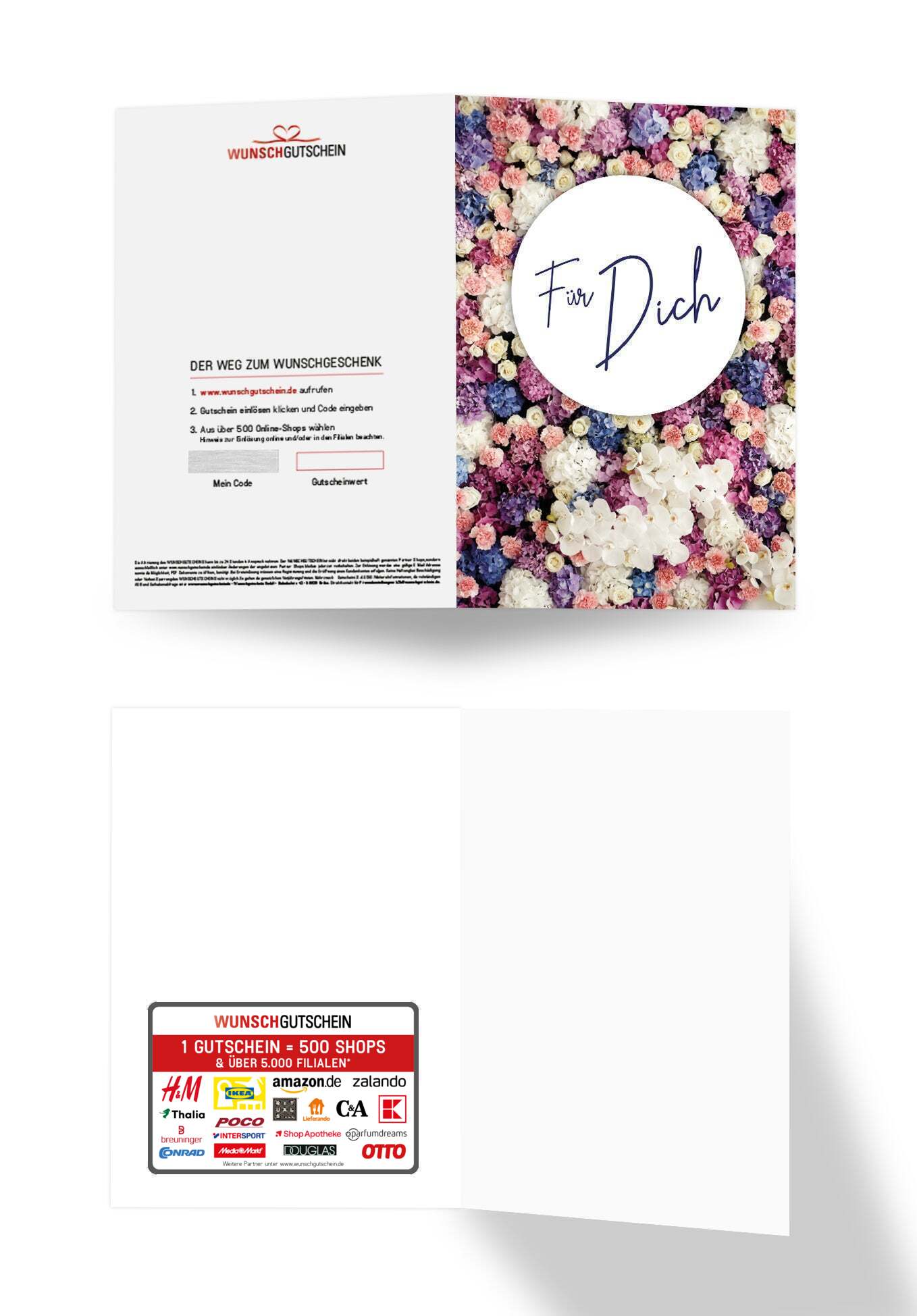 Für Dich - Bunte Blumen