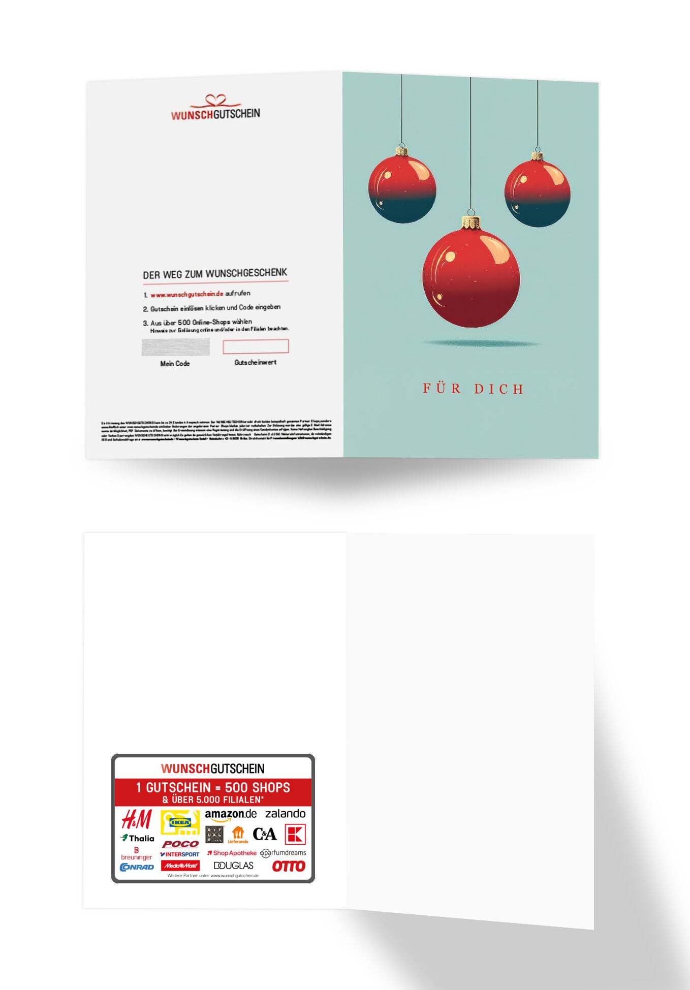 Für Dich - Weihnachtskugeln