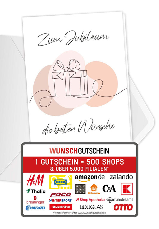 Zum Jubiläum - Geschenk