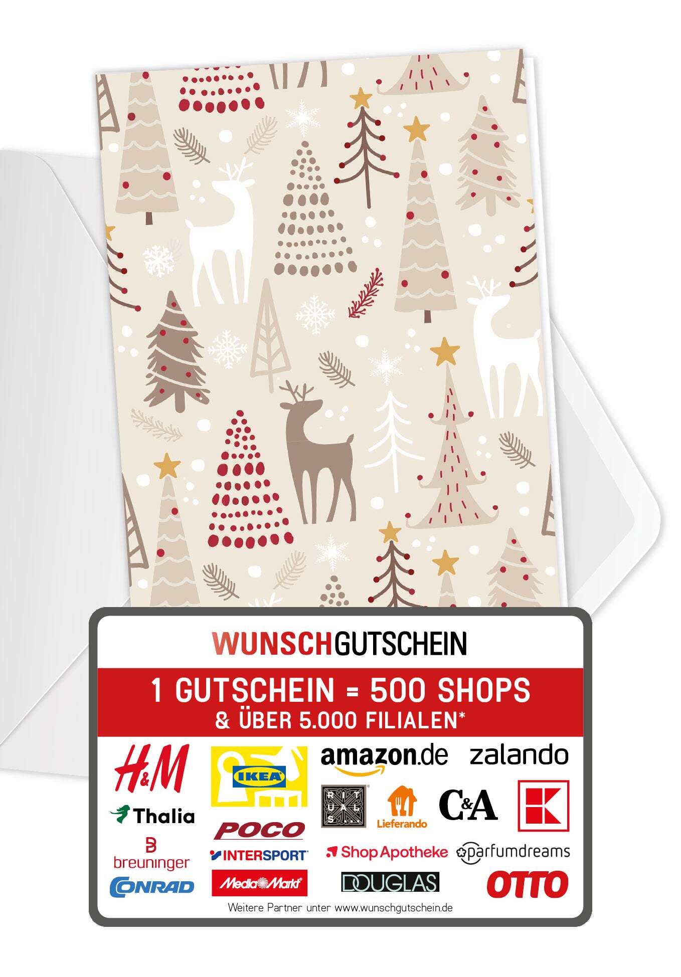 Weihnachtsbäume Beige