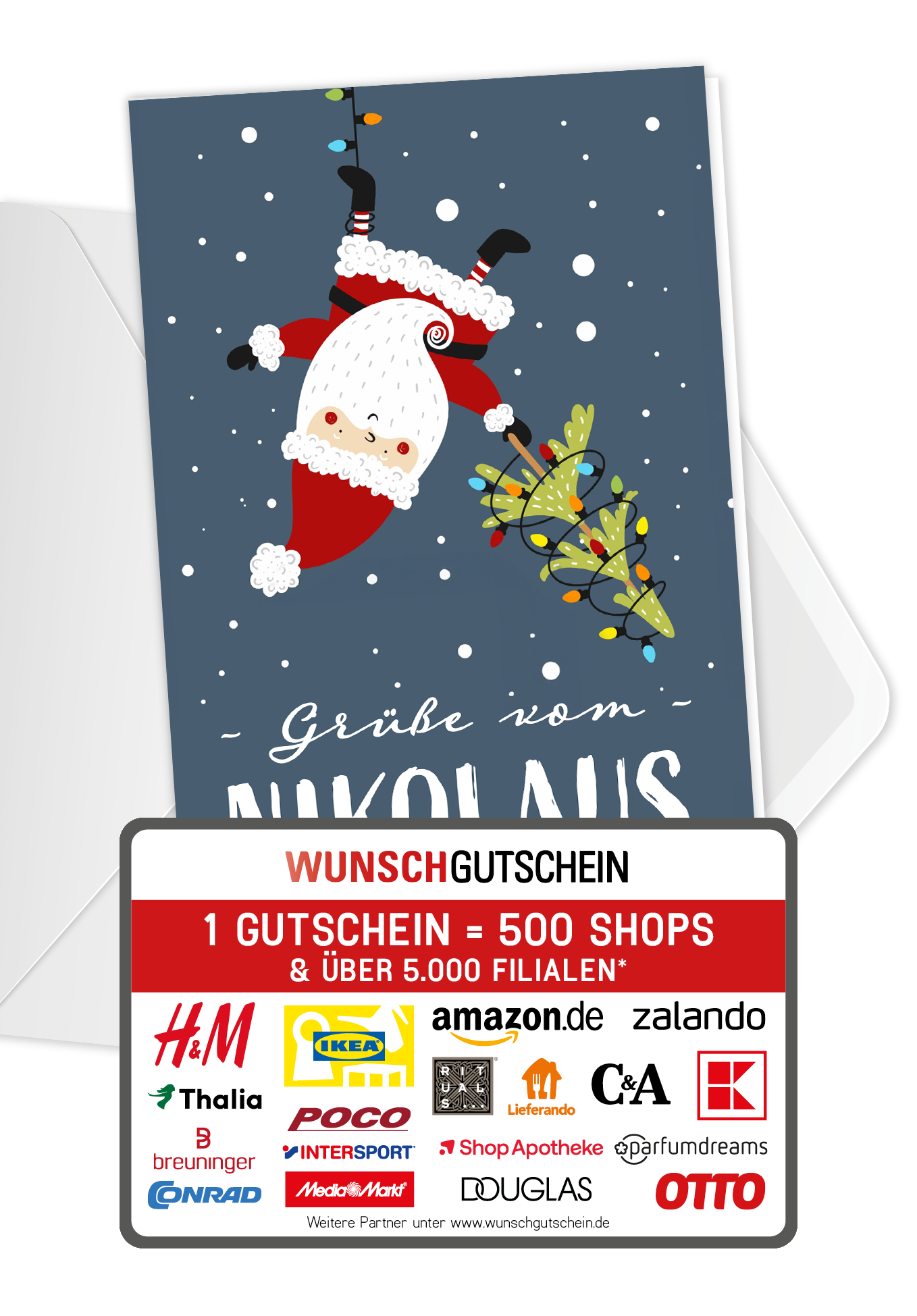 Grüße vom Nikolaus - Nikolaus Tanne