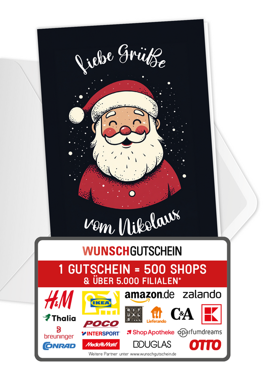 Liebe Grüße von Nikolaus - Nikolaus