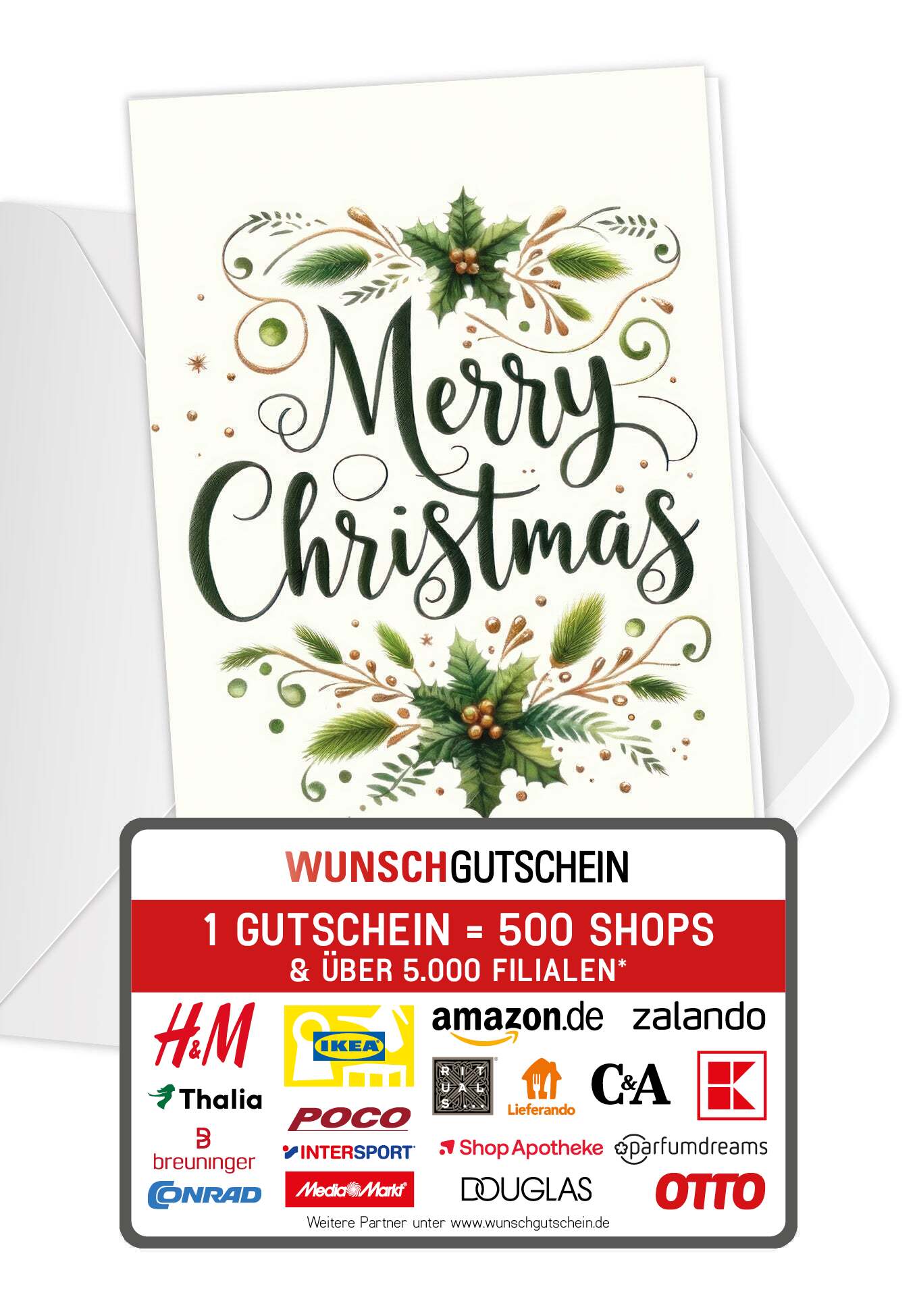 Merry Christmas - Zweige