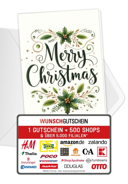 Merry Christmas - Zweige