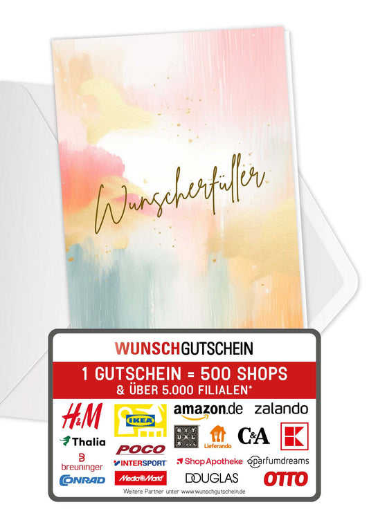 Wunscherfüller - Aquarell Bunt