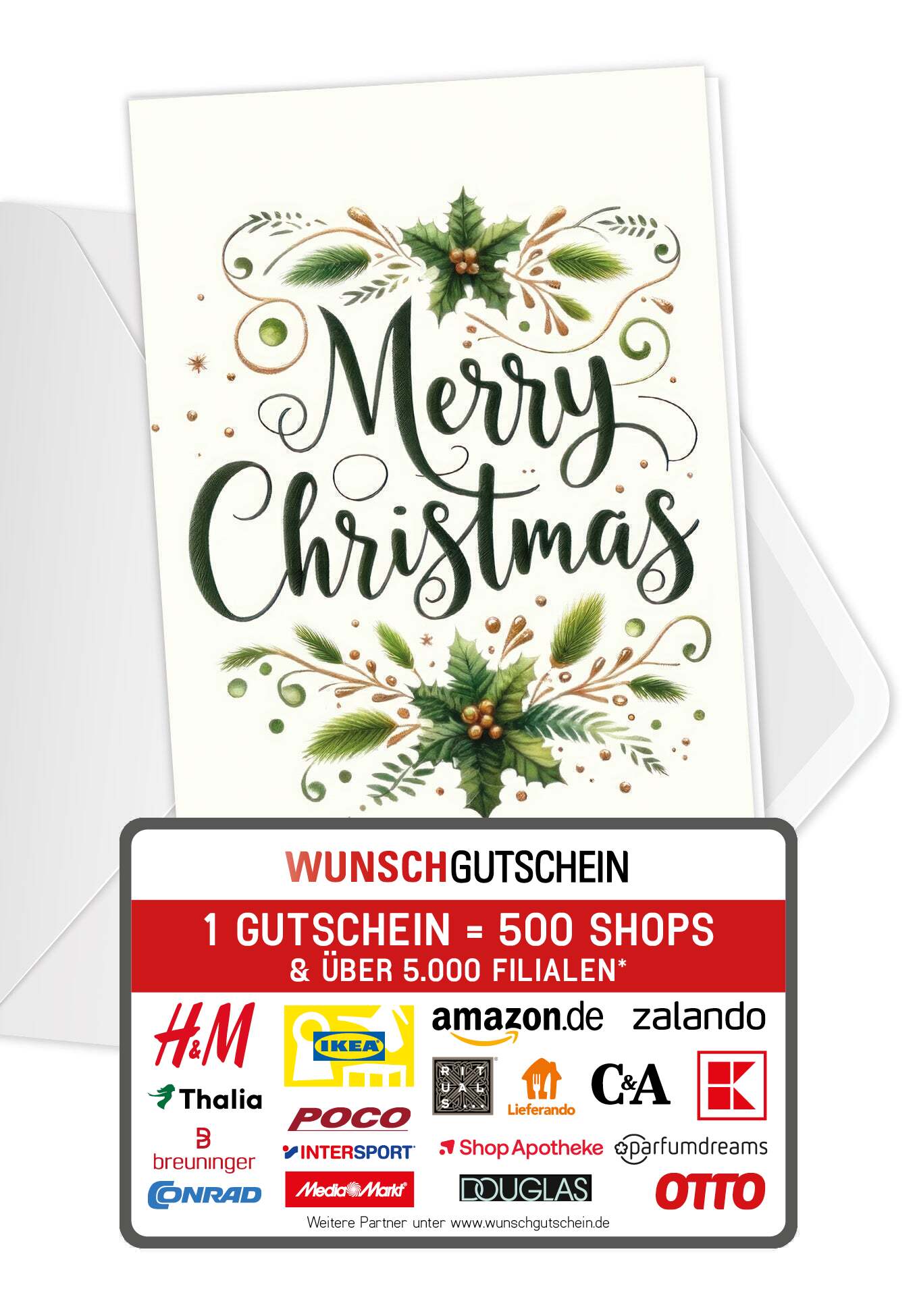 Merry Christmas - Zweige