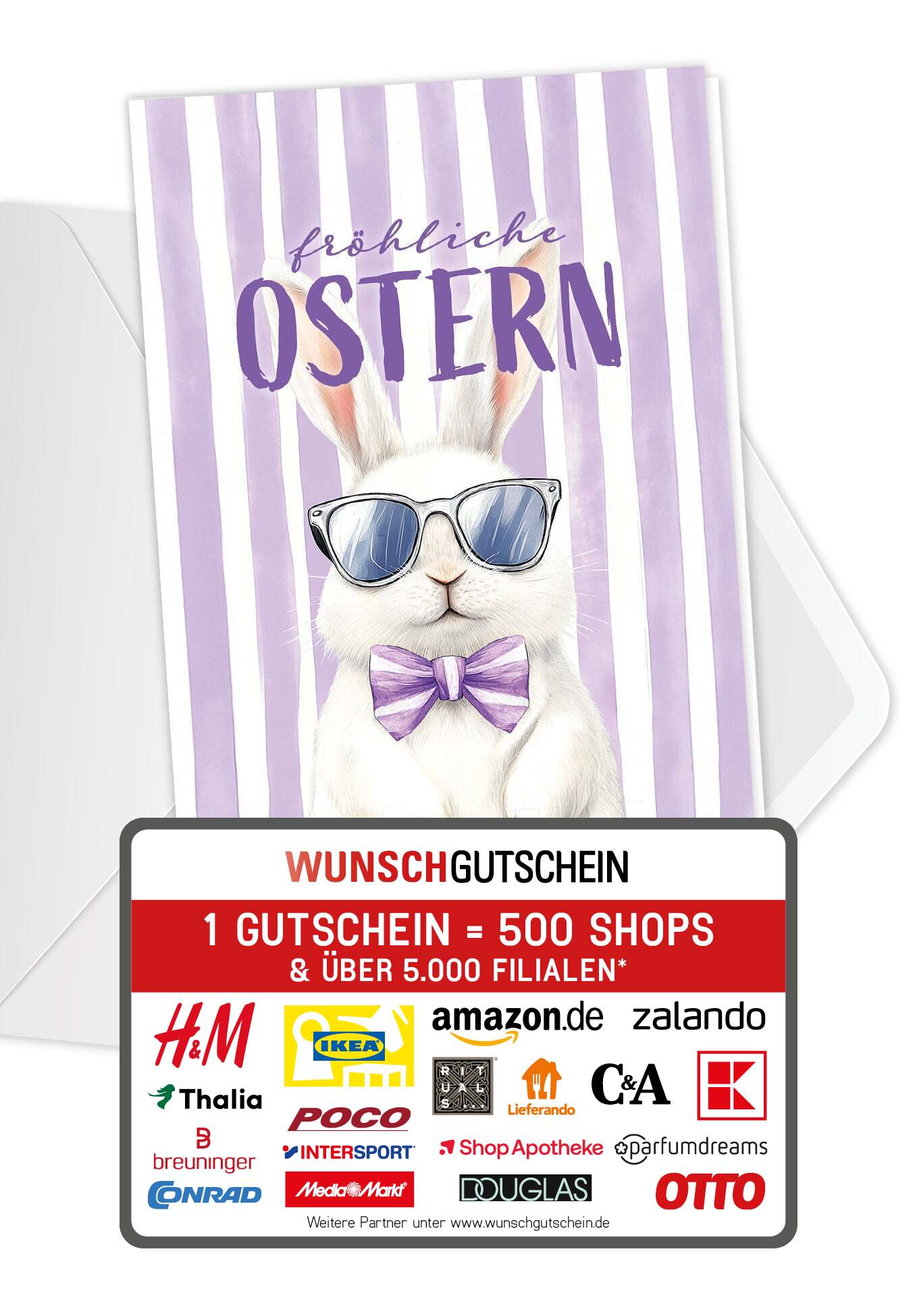 Fröhliche Ostern - Hase Sonnenbrille