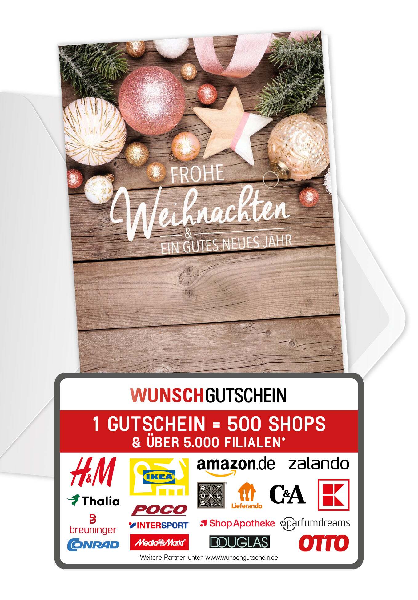 Frohe Weihnachten - Kugeln