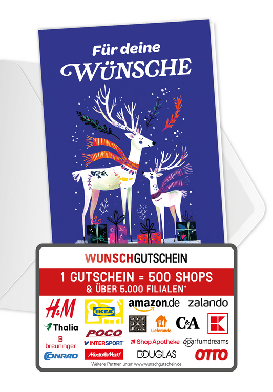 Für deine Wünsche - Rentier Pakete