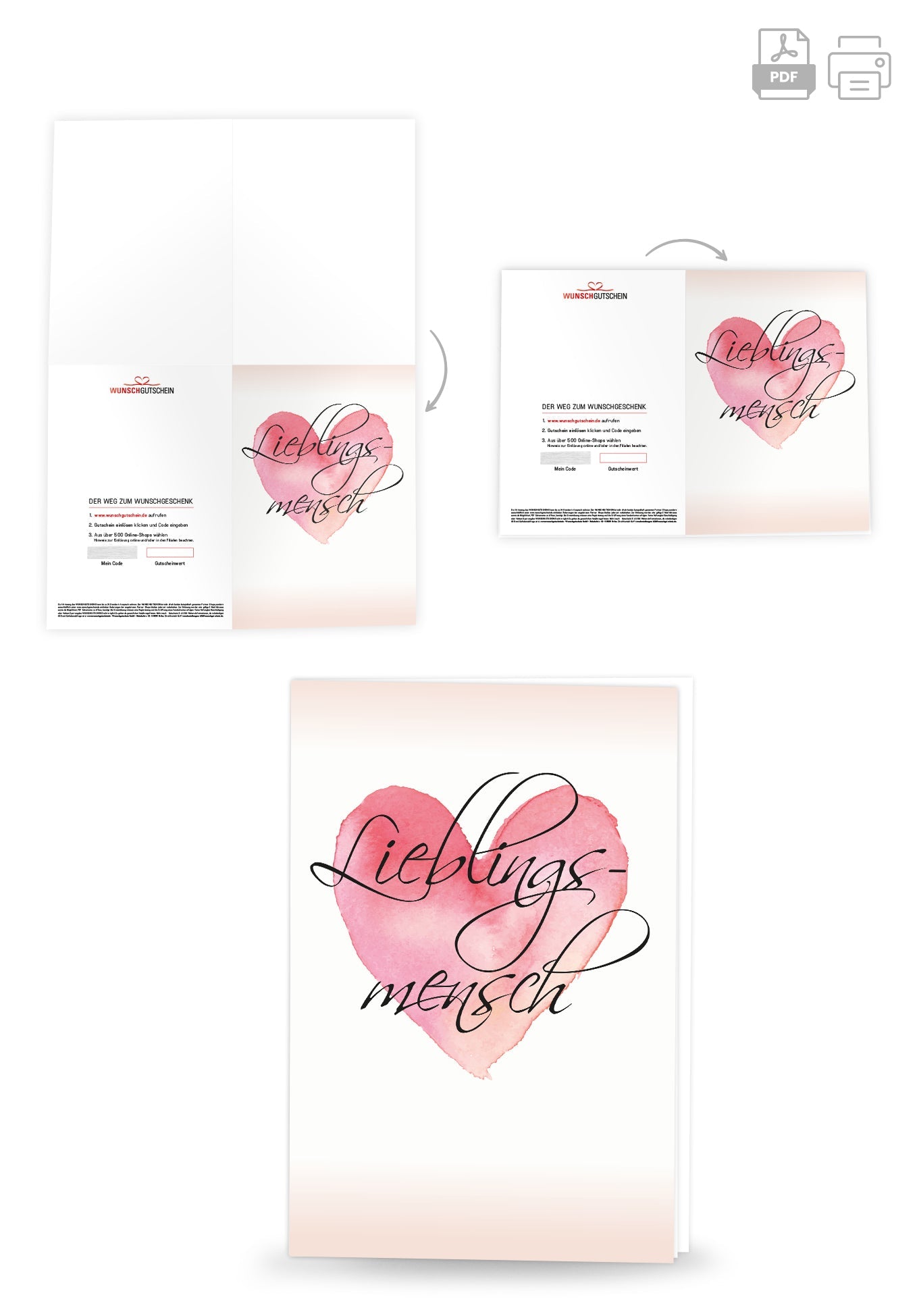 Lieblingsmensch - Herz PDF