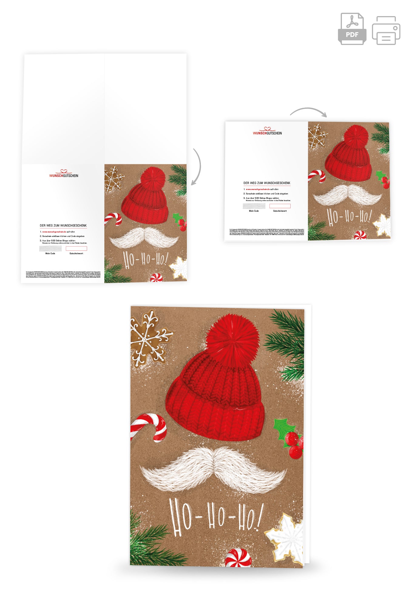 Ho Ho Ho - Mütze