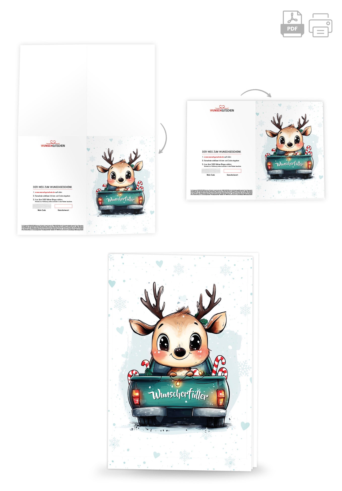 Merry Christmas - Rentier Truck