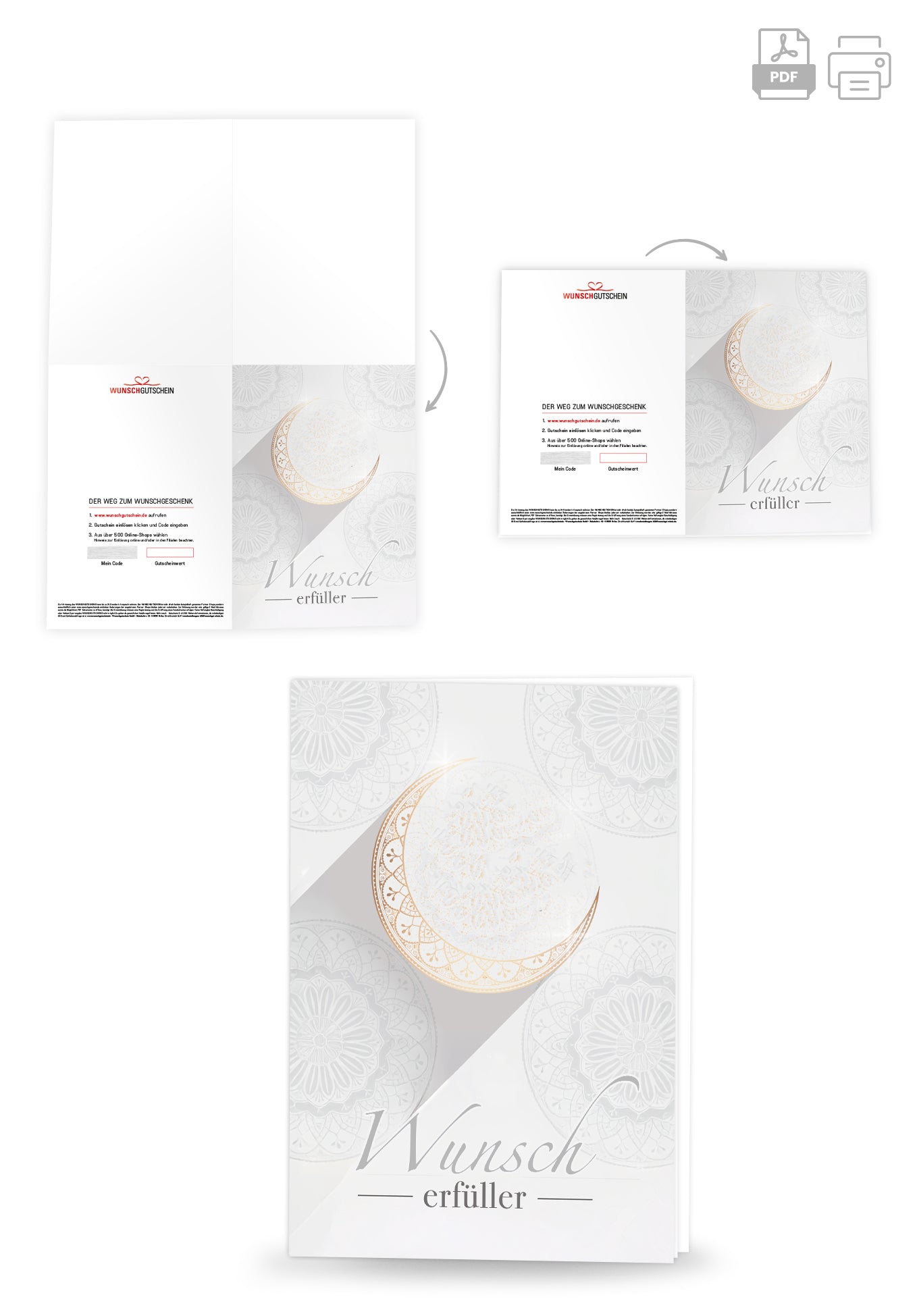 Wunscherfüller Bayram - Weiß Gold