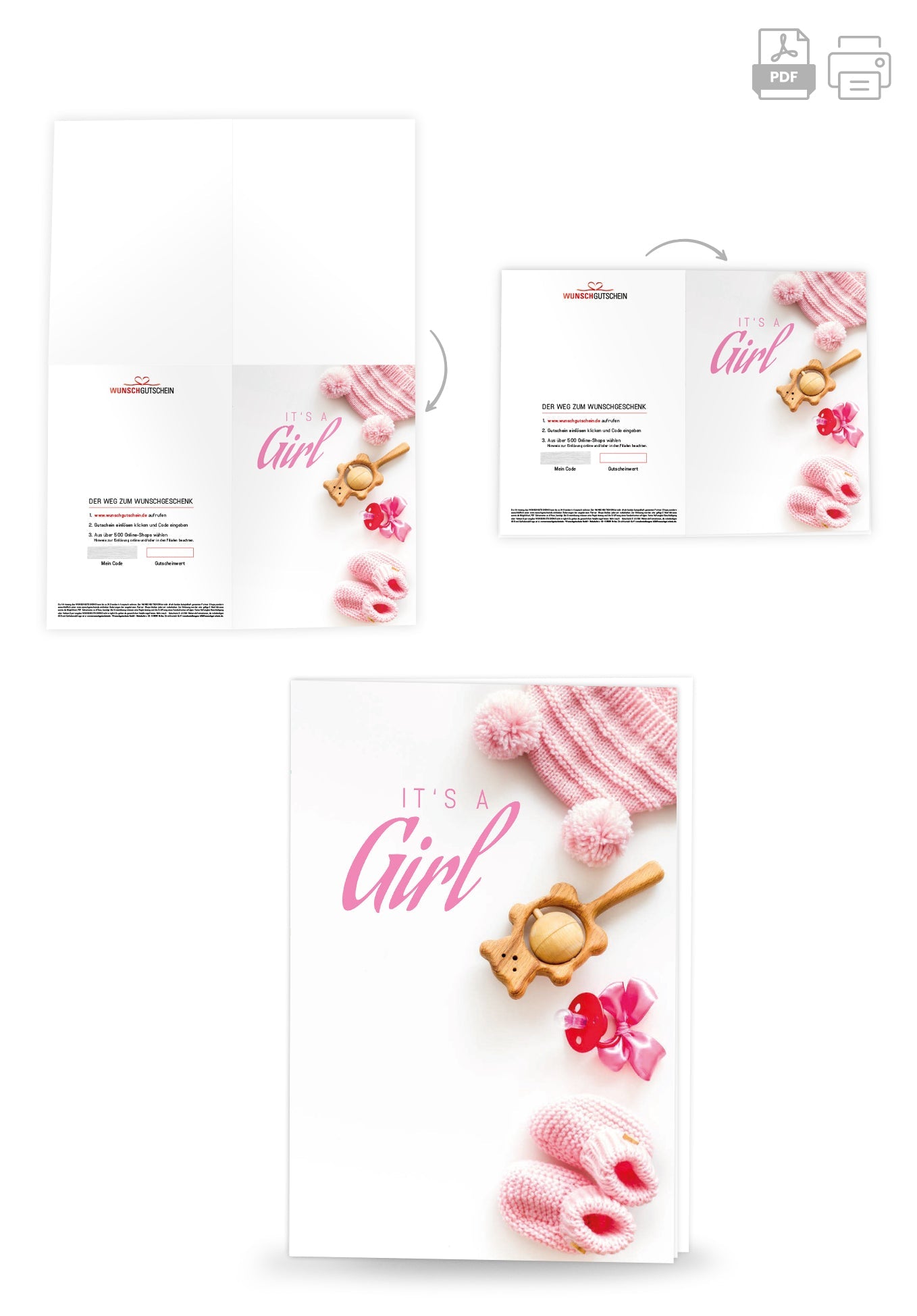 It's a Girl - Babyklamotten PDF