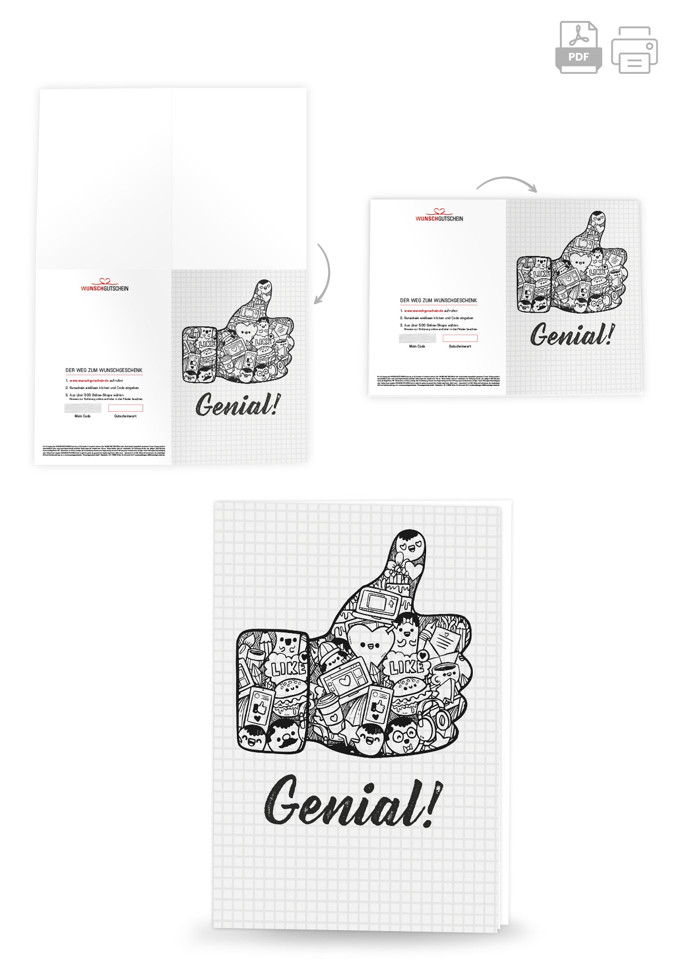 Genial - Daumen hoch PDF