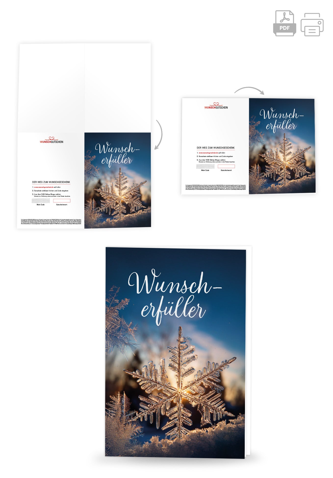 Wunscherfüller - Schneeflocke