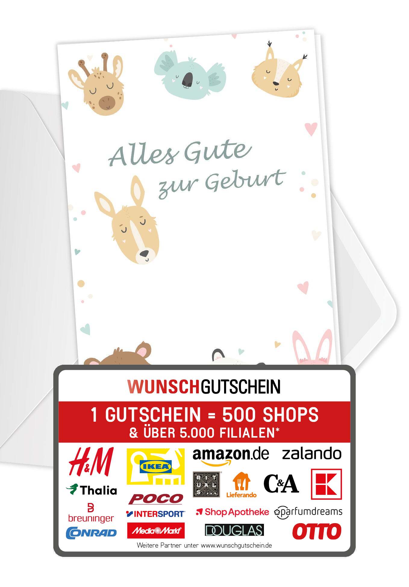 Alles Gute zur Geburt - Tiere