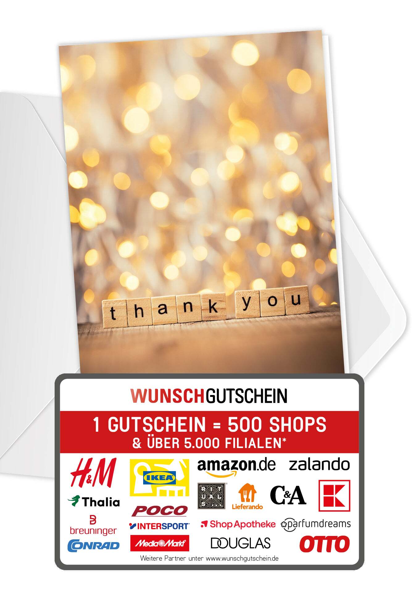Thank you - Würfel