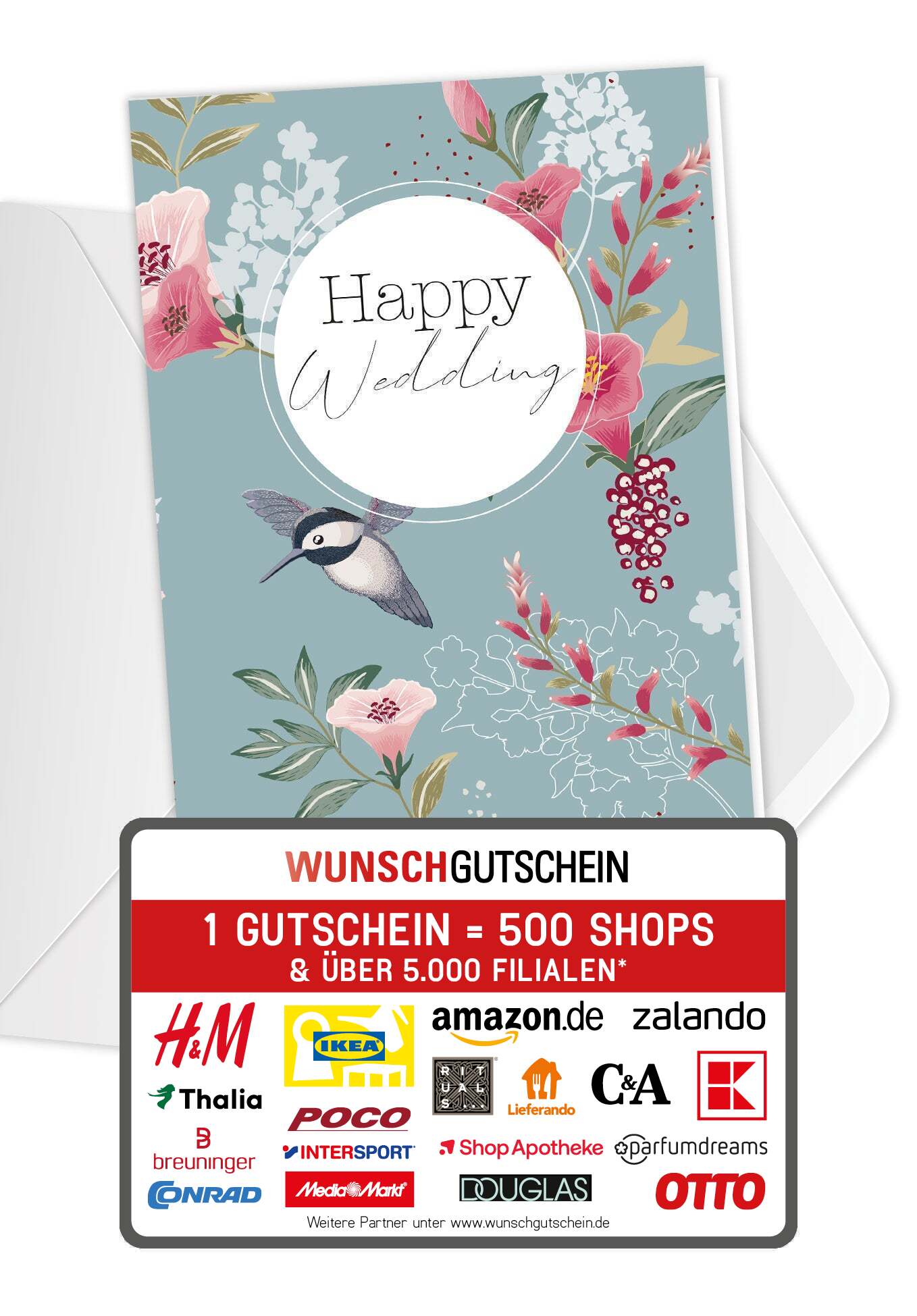 Happy Wedding - Vogel