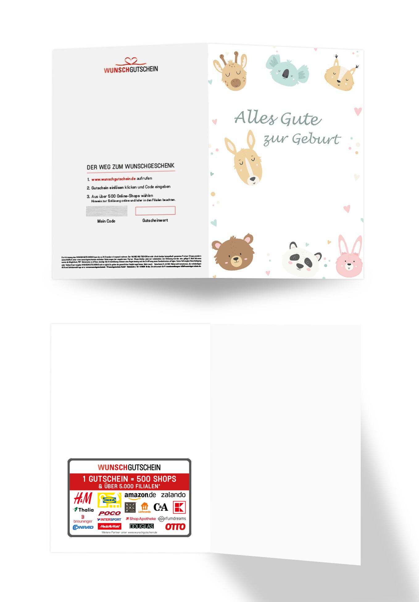 Alles Gute zur Geburt - Tiere