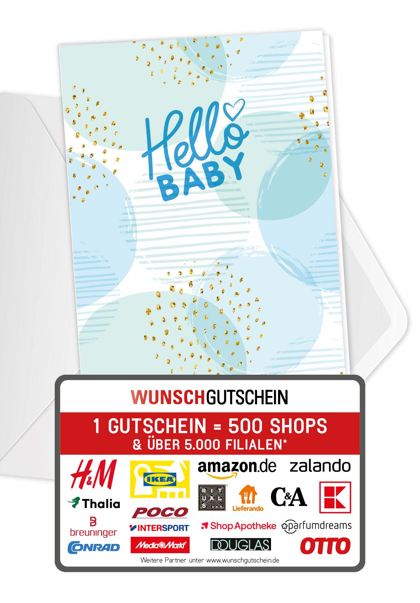 Hello Baby - Blau
