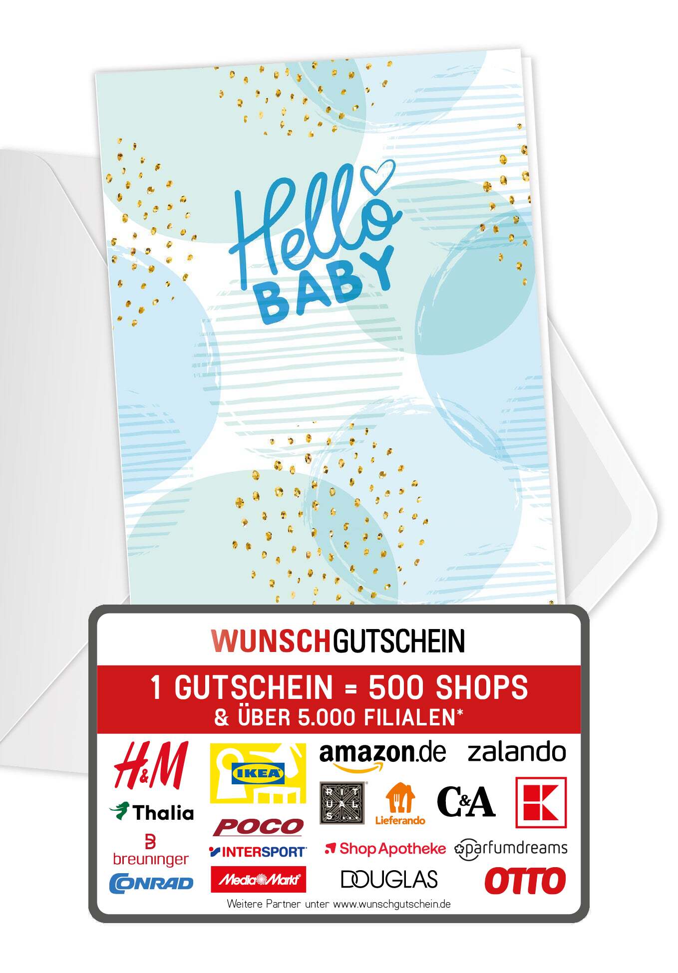 Hello Baby - Blau