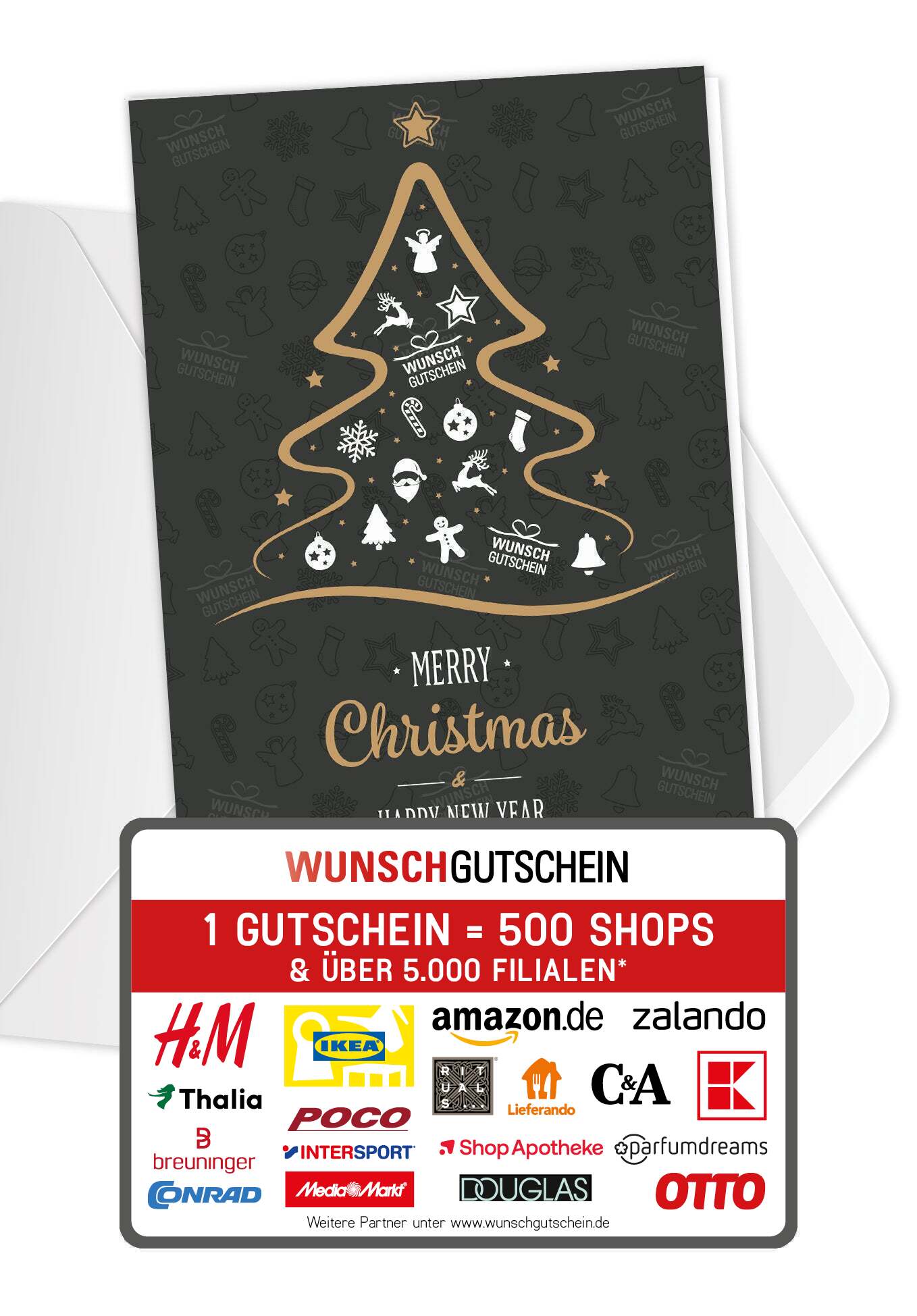 Merry Christmas - Weihnachtsbaum
