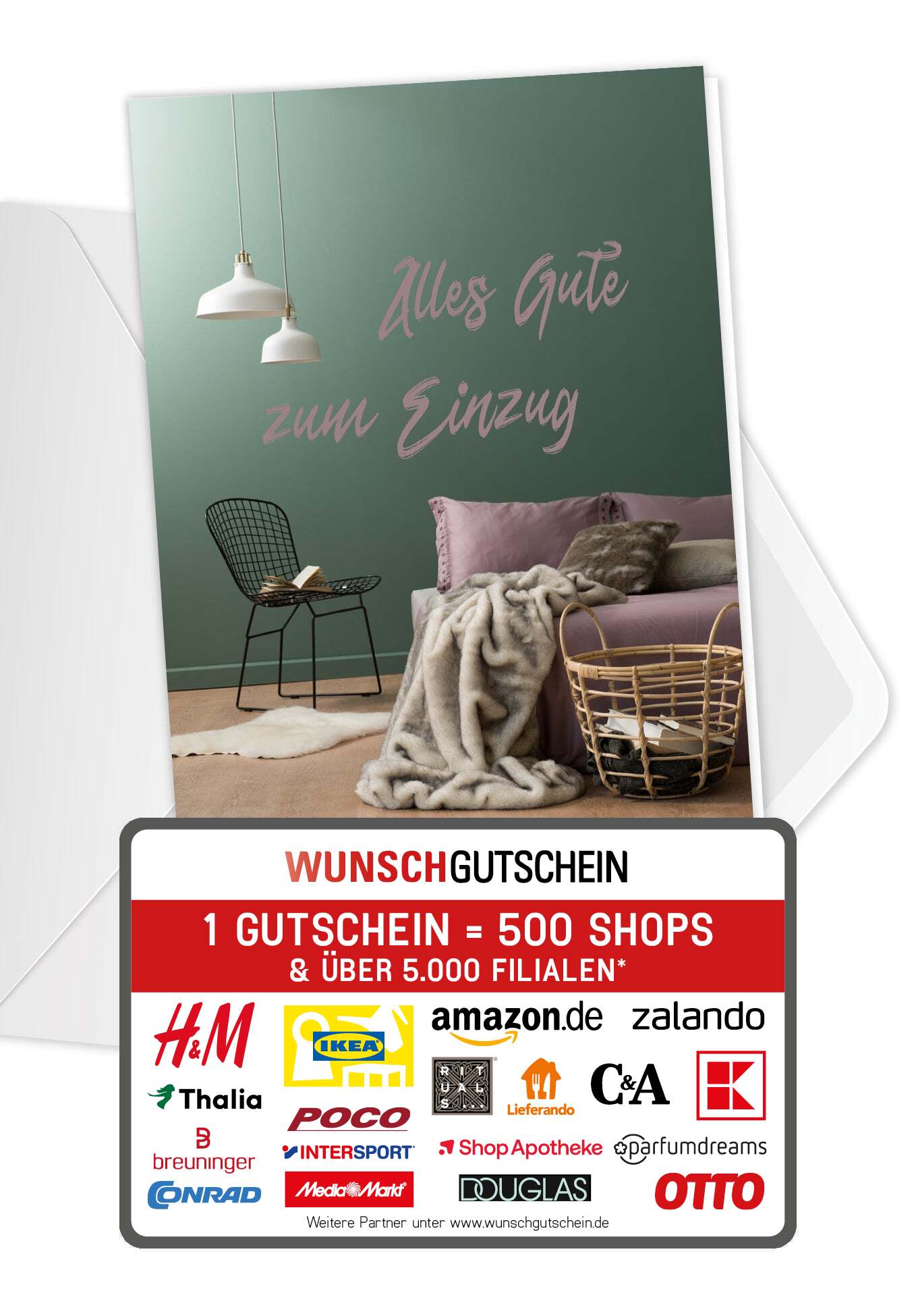 Alles Gute zum Einzug - Wohnzimmer (Gutscheinwert)