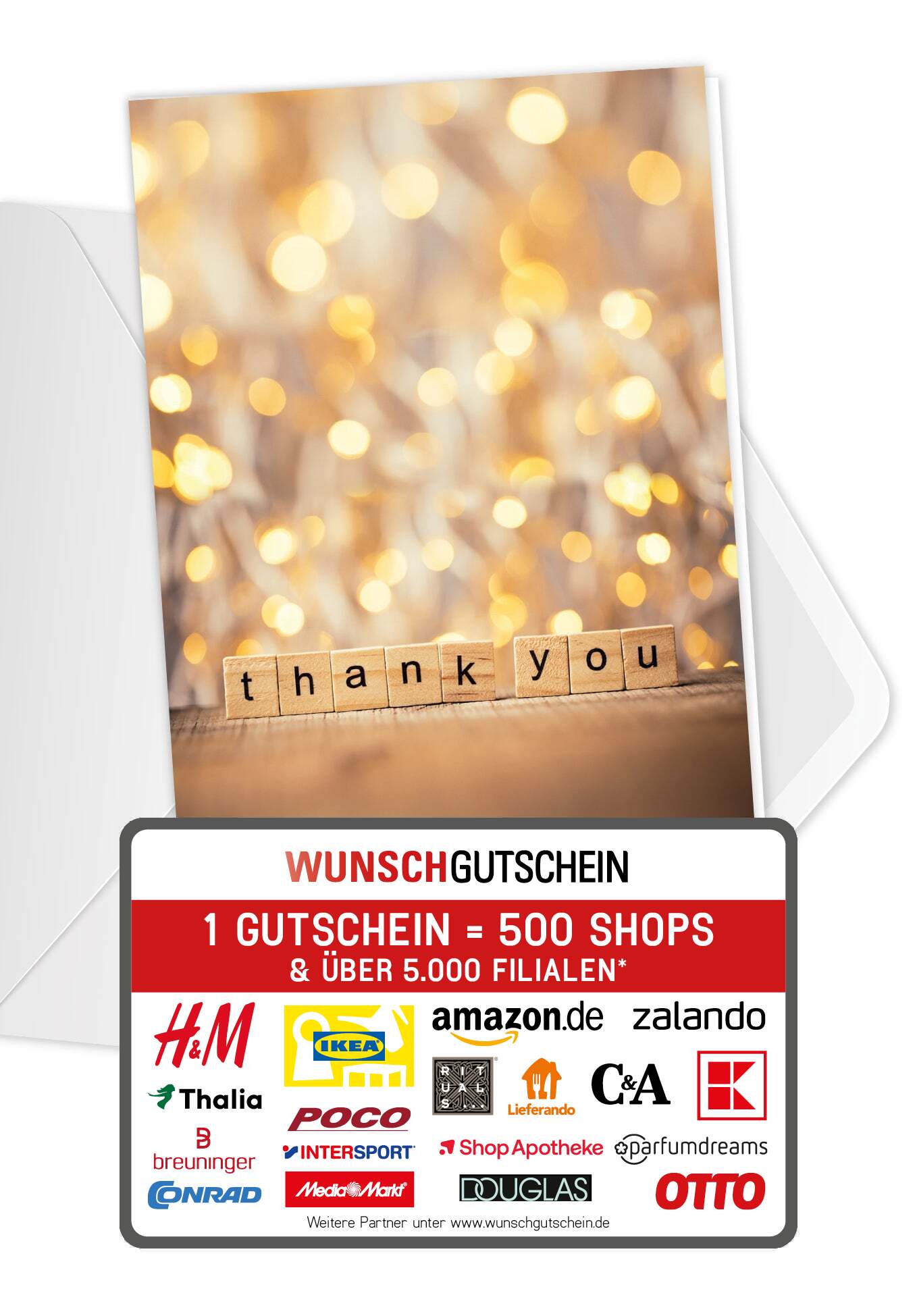 Thank you - Würfel