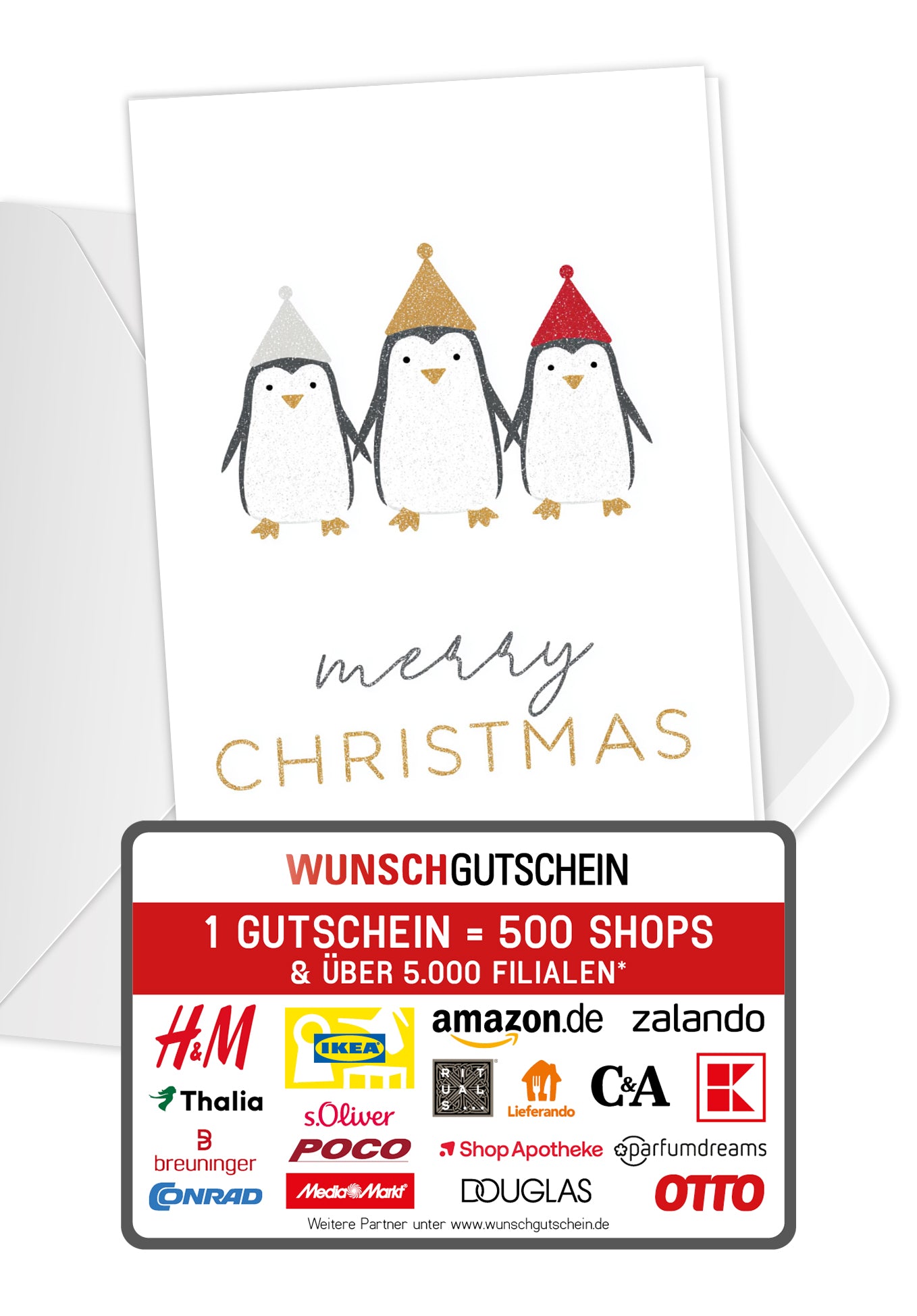 Merry Christmas - Pinguine