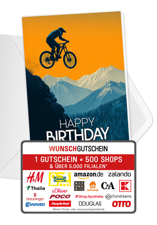 Happy Birthday - Mountainbiker
