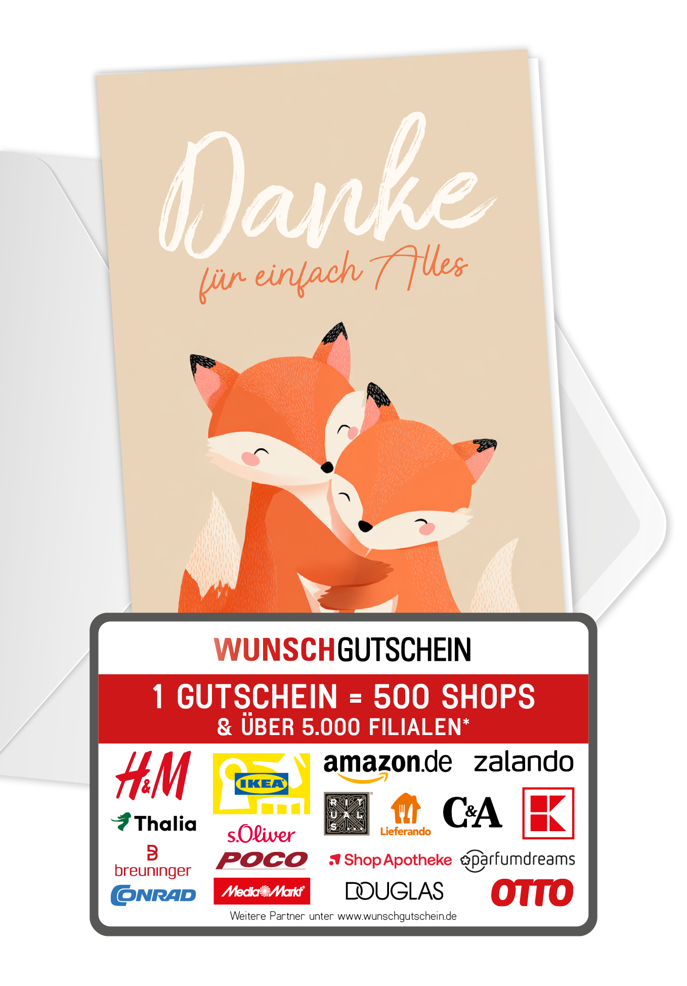 Wunschgutschein Der schönste Weg ist der gemeinsame - Brautpaar – Geschenkgutschein Ansicht 1