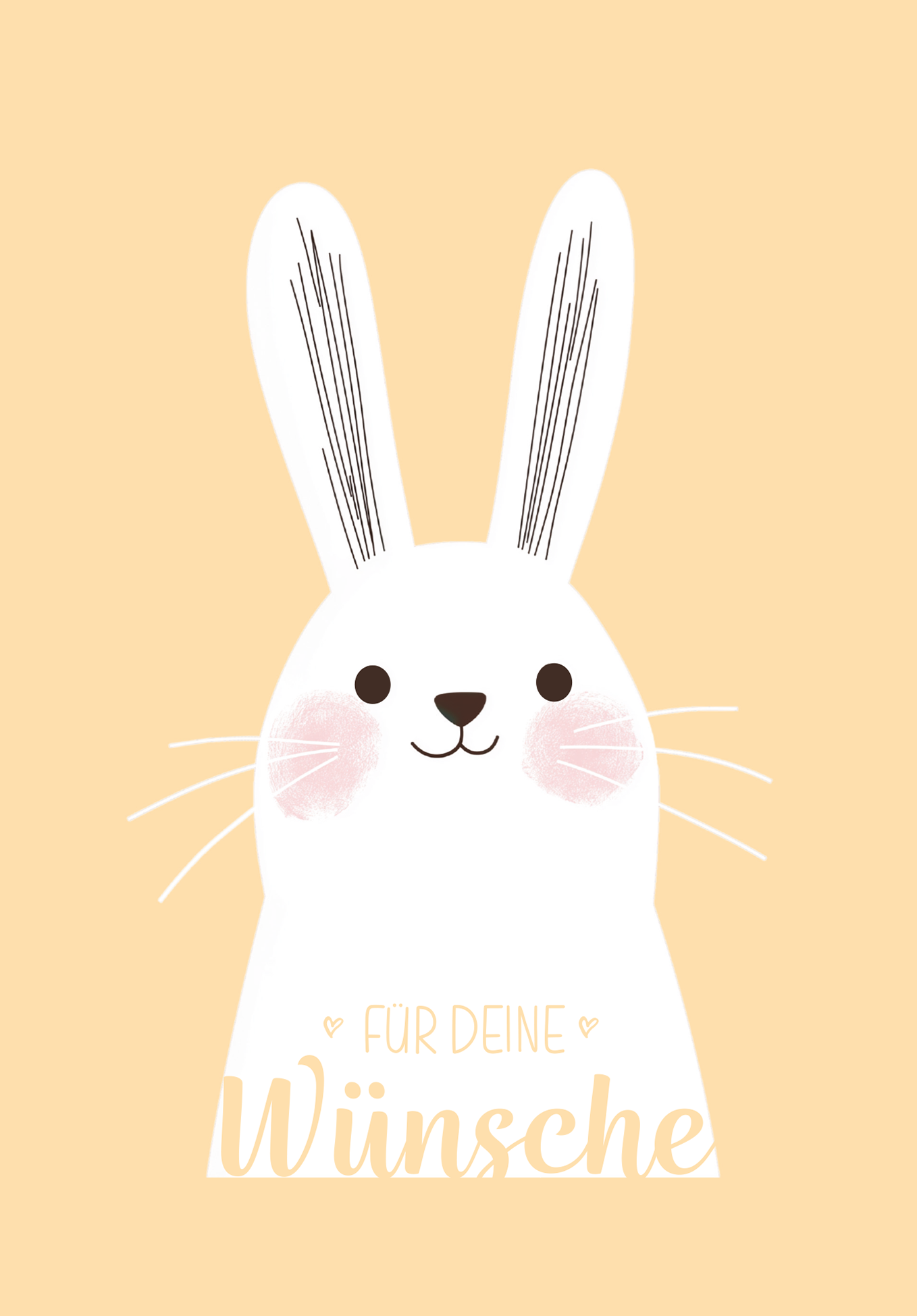 Wunschgutschein Für alle Wünsche - Hase – Geschenkgutschein Ansicht 2