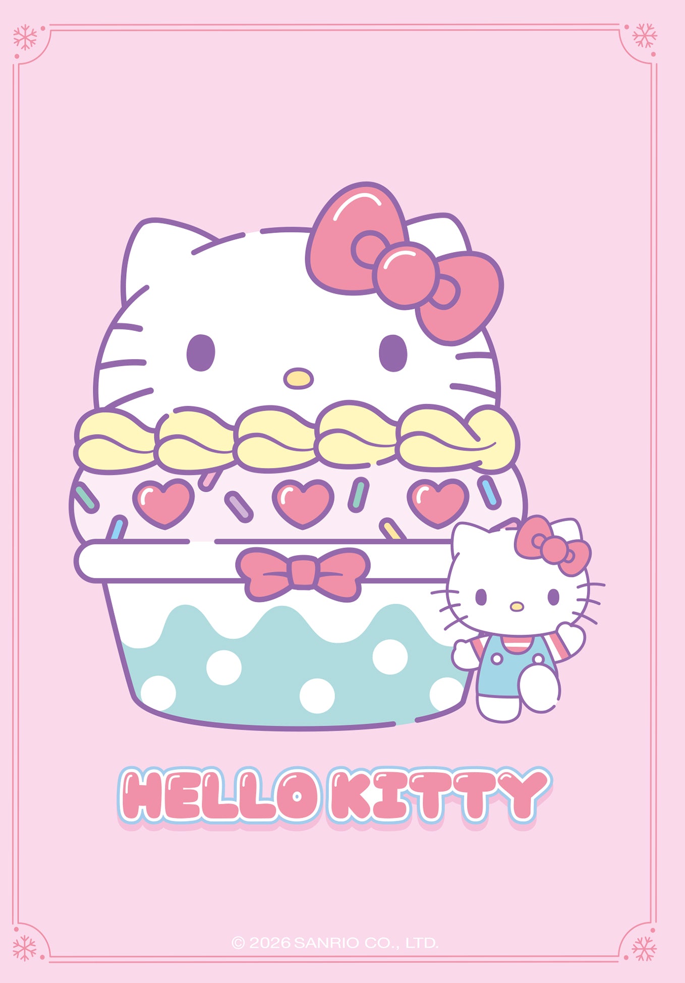 Wunschgutschein Hello Kitty - Muffin Pink PDF – Geschenkgutschein Ansicht 2