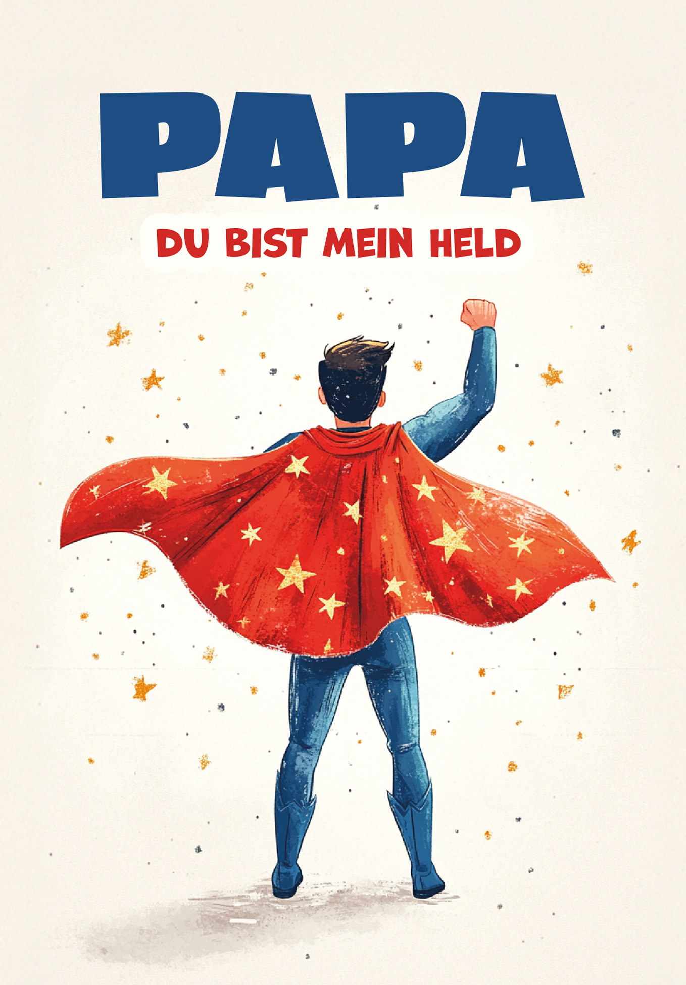 Wunschgutschein Papa Held - Held – Geschenkgutschein Ansicht 2