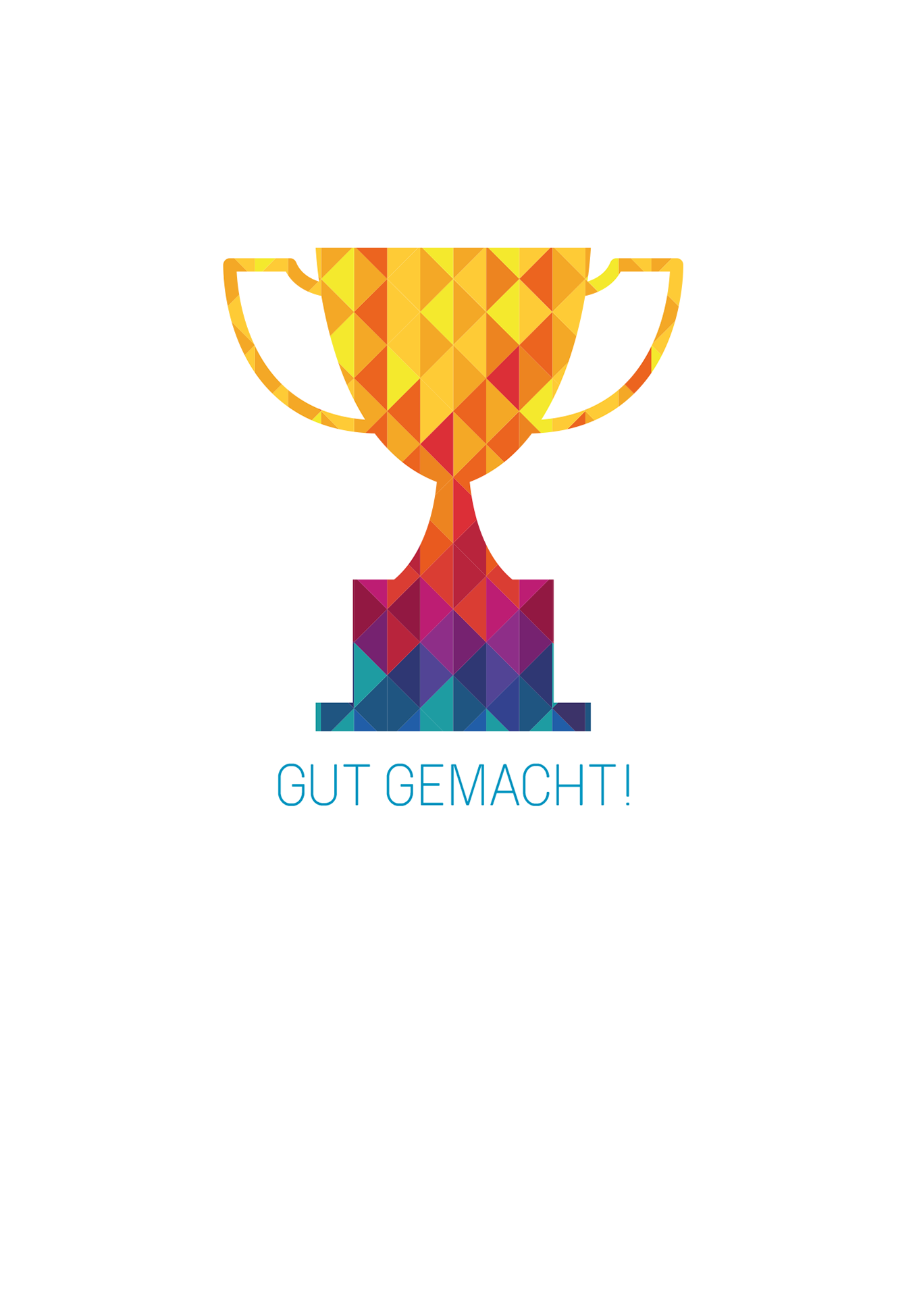 Wunschgutschein Gut gemacht - Pokal – Geschenkgutschein Ansicht 2