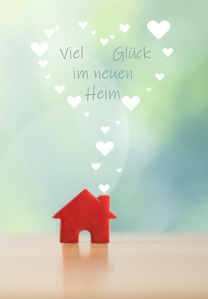 Wunschgutschein Viel Glück Heim - Haus – Geschenkgutschein Ansicht 2