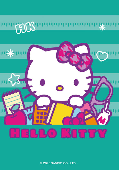 Hello Kitty - Schulsachen Grün